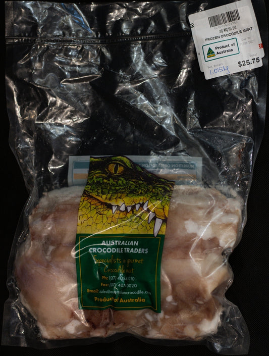 Frozen Australian Crocodile Meat ($25/KG)