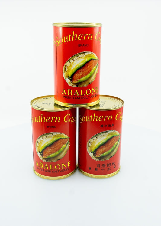 Southern Cape Wild Green Lipped Brined Abalone 180g (2 pieces/can)